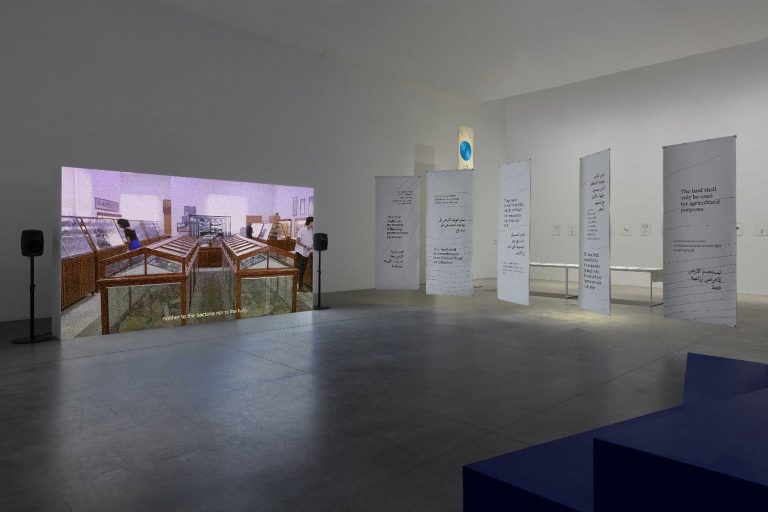 Installation-view-The-Land-Shall-Not-Be-Owned-Fondazione-Sandretto-Re-Rebaudengo-2025_7-768x512.jpg