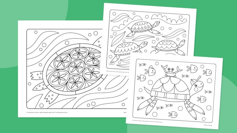 WeAreTeachers_Article_Turtle-Coloring-Pages_Feature.jpg